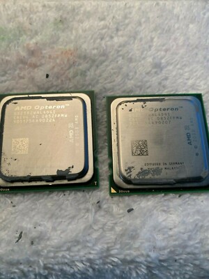 Lot of 2 AMD Opteron 2382 2.6GHz Quad-Core (OS2382WAL4DGI) Processors