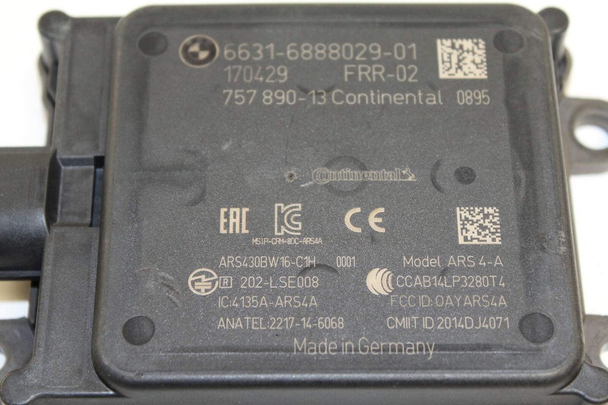 BMW, Front Radar Sensor, Long Range, Part# 66316888029 | eBay BMW, Front Radar Sensor, Long Range, Part# 66316888029 | eBay