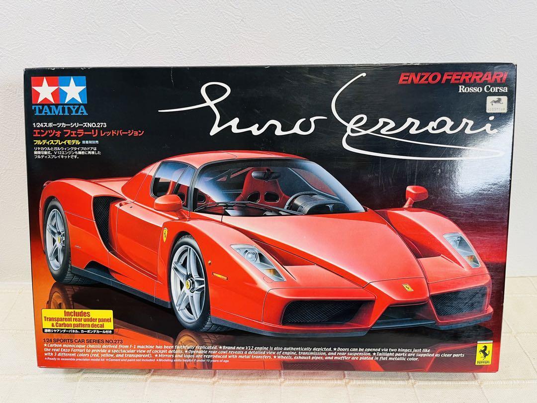 Tamiya Enzo Ferrari 1/24 Rosso Corsa Full Display Model Kit