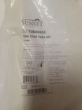 TUB006SS 6ft Sunset Slim CPAP Tubing Hose NEW Factory Sealed Bag