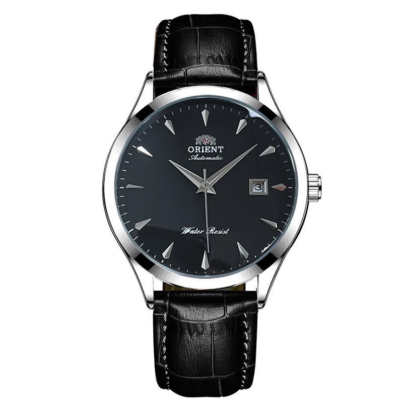 Orient Watch Automatic Men's Luxury Stainless Steel Leather Band