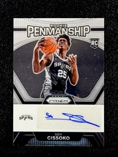 2023-24 Panini Prizm - Rookie Penmanship Sidy Cissoko #RP-CIS (AU, RC)