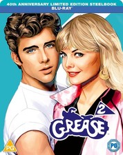 Image of Grease 2 (PG) 1982 Steelbook Ed. Blu-ray Brand New UK Release Genuine Fast