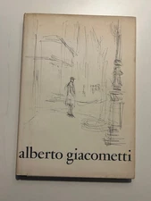 Alberto Giacometti 1965 MoMA Monograph Peter Selz Jean Genet Art Book