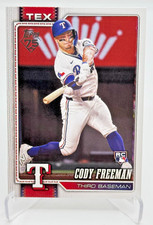 Cody Freeman 2026 Topps Series One 1 Base Rookie Card RC #224 Texas Rangers