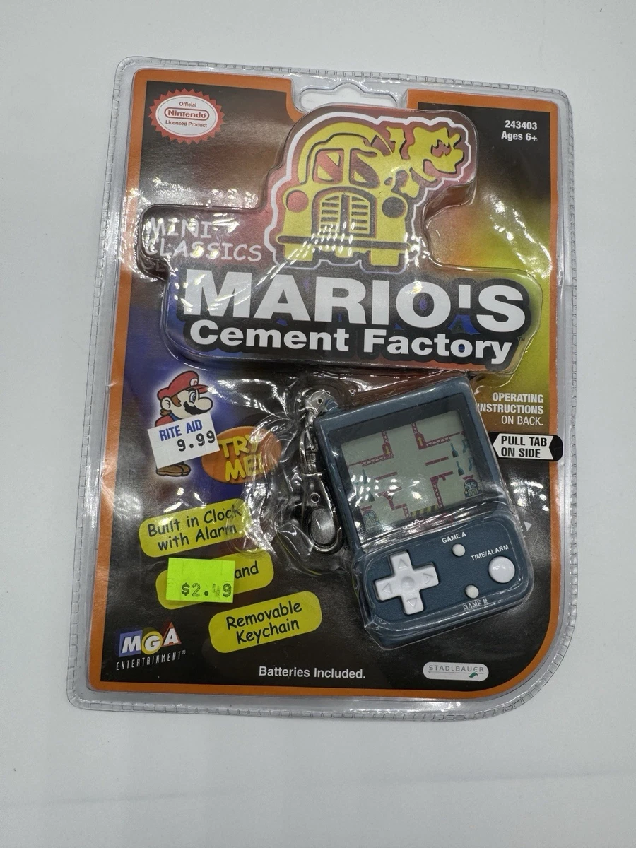 マリオセメントファクトリー ミニクラシックス Mario Cement Factory Game Watch Mini Classics | eBay