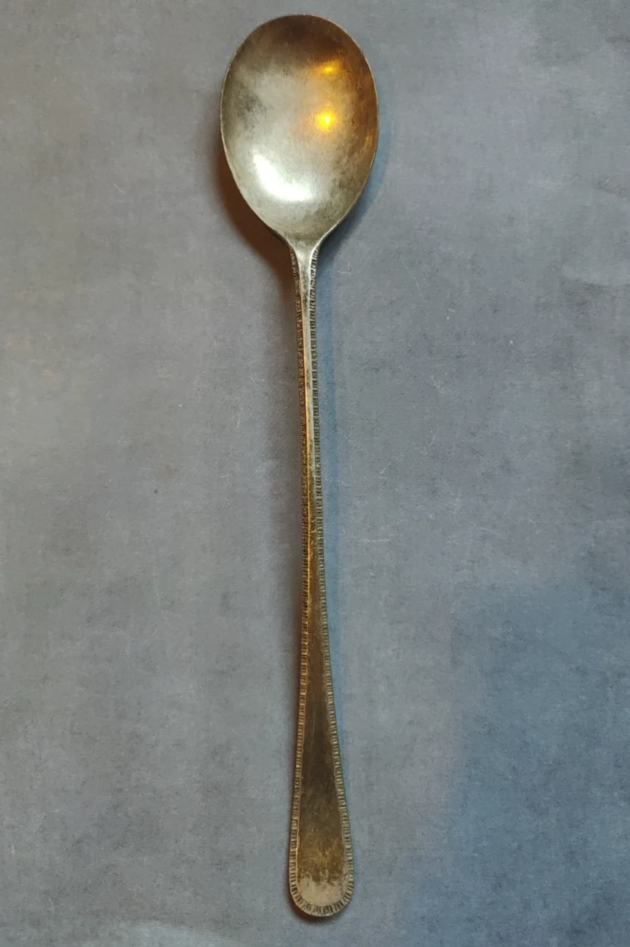 Vintage Sheffield England Large 10.5” Serving Spoon