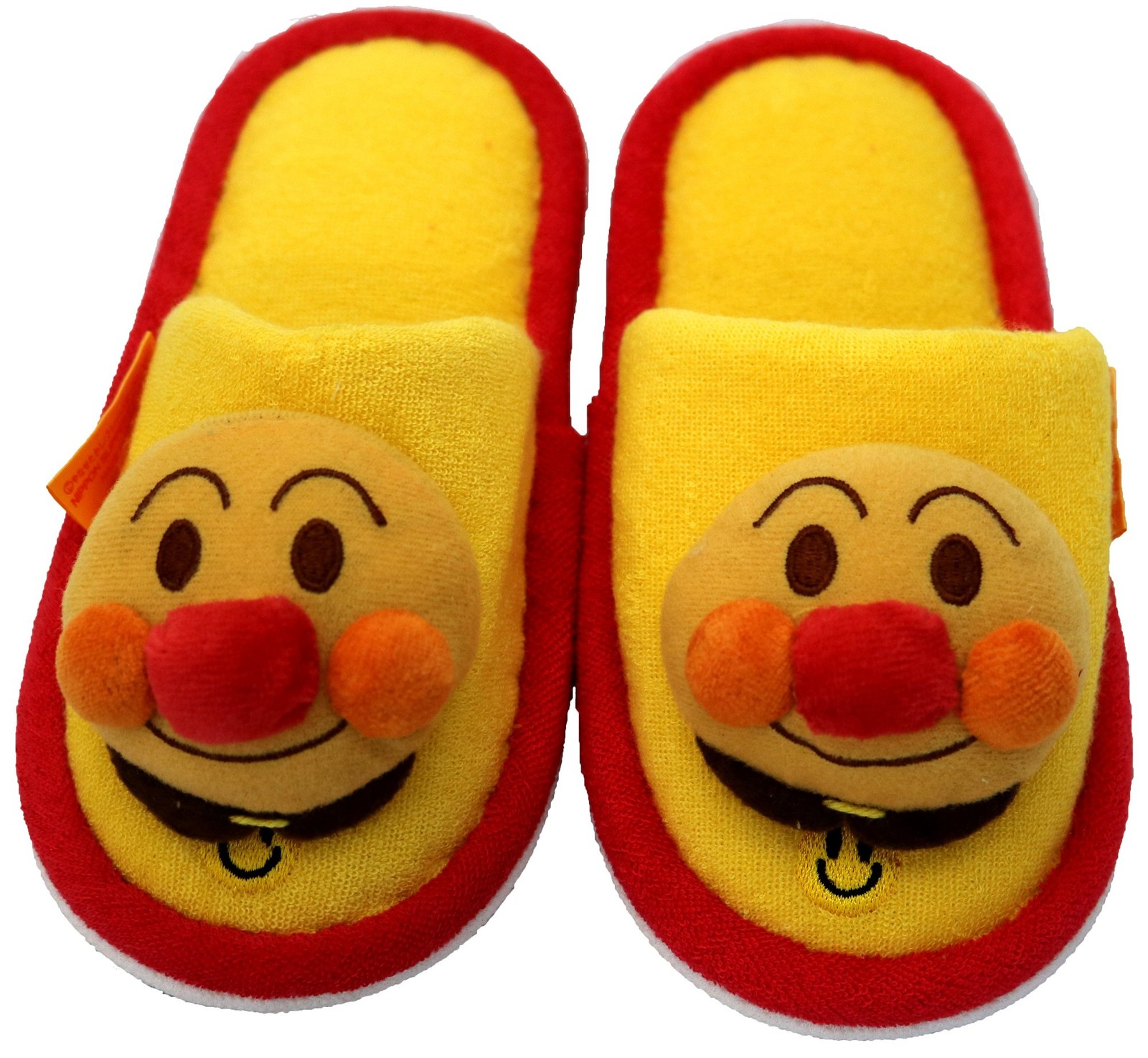 PANTOFOLA D’ORO Nippon Ciabatte per Bambini Anpanman 14 16cm Giallo