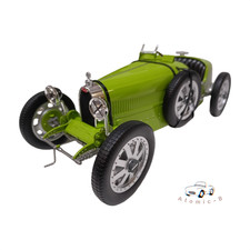 Norev 1:12 Bugatti T35 1925 green alloy vintage car model approximately 31cm