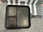 Vintage Wagner Ware Sidney O Cast Iron Bacon and Egg Breakfast Skillet