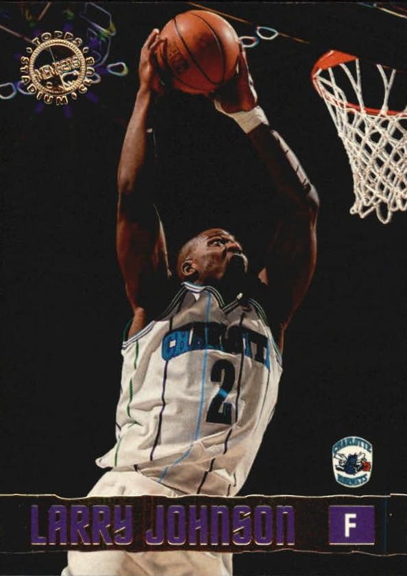 1995-96 Stadium Club Members Only 50 #15 Larry Johnson - BSK