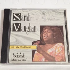 Sarah Vaughan - Lullaby Of Birdland CD 1994 Four Star Jazz Vocal Label