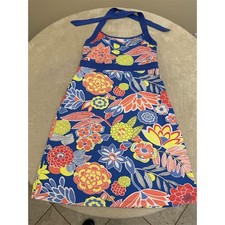 Talbots Women's Floral Fit & Flare Midi Dress Padded Size M