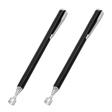 2Pcs Magnetic Telescoping Pick-Up Tool with Pocket Clip 3 Lb Extendable Magne...