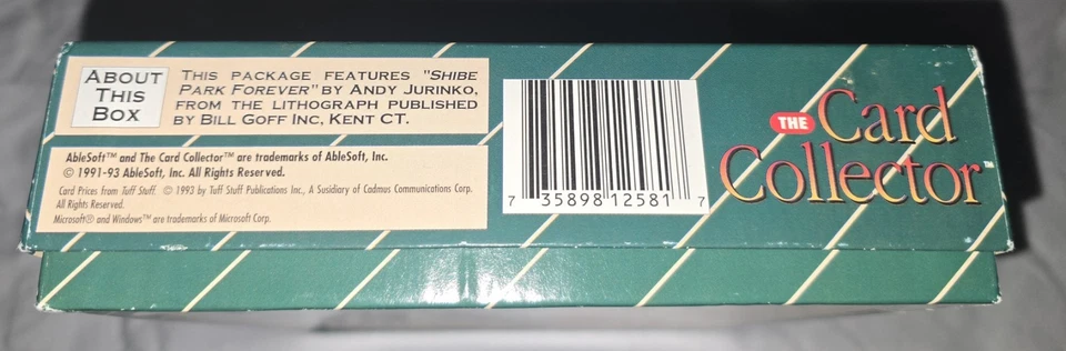 COMPLETE The Card Collector 3.0 BASEBALL Big Box Windows DOS 1994 TUFF STUFF 3.5 - Image 3 of 4