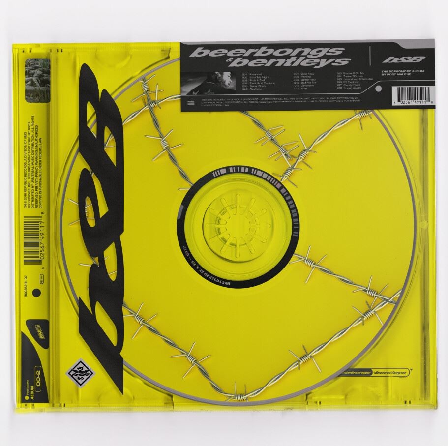 Post Malone - Beerbongs & Bentleys (Island Records) CD Album