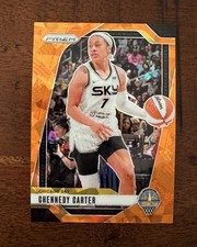 2024 Panini Prizm WNBA - Chennedy Carter #66 Orange Ice Prizm