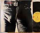New ListingRolling Stones Sticky Fingers Vinyl LP COC 59100 Zipper Cover Brown Sugar