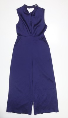 Whistles Damen blau ärmellos Overall Größe 6