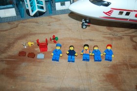 LEGO City Airport 7894 Used Retired incomplete W/ 2 Manuals