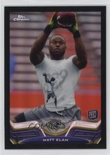 2013 Topps Chrome Black Refractor 106/299 Matt Elam #207 ms9