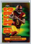 2025 Topps Chrome Jayden Daniels PP-3 Power Players Commanders QB