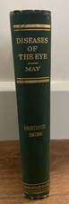 1943 Manual Of the Diseases Of the Eye Charles May Ophthalmology Medical Vtg