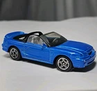Matchbox 1995 Ford Mustang Cobra Convertible Blue 1:51 Vintage Diecast Car 1:61