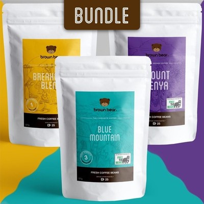 Light-Medium Roast Coffee Bundle | Brown Bear Coffee
