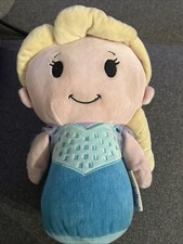 "Muñeca de peluche Hallmark 12"" Itty Bittys Biggys JUMBO Elsa Disney AR57"