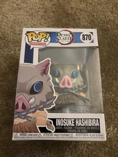 Funko Pop! Animation Demon Slayer Inosuke Hashibira #870 Vinyl Figure