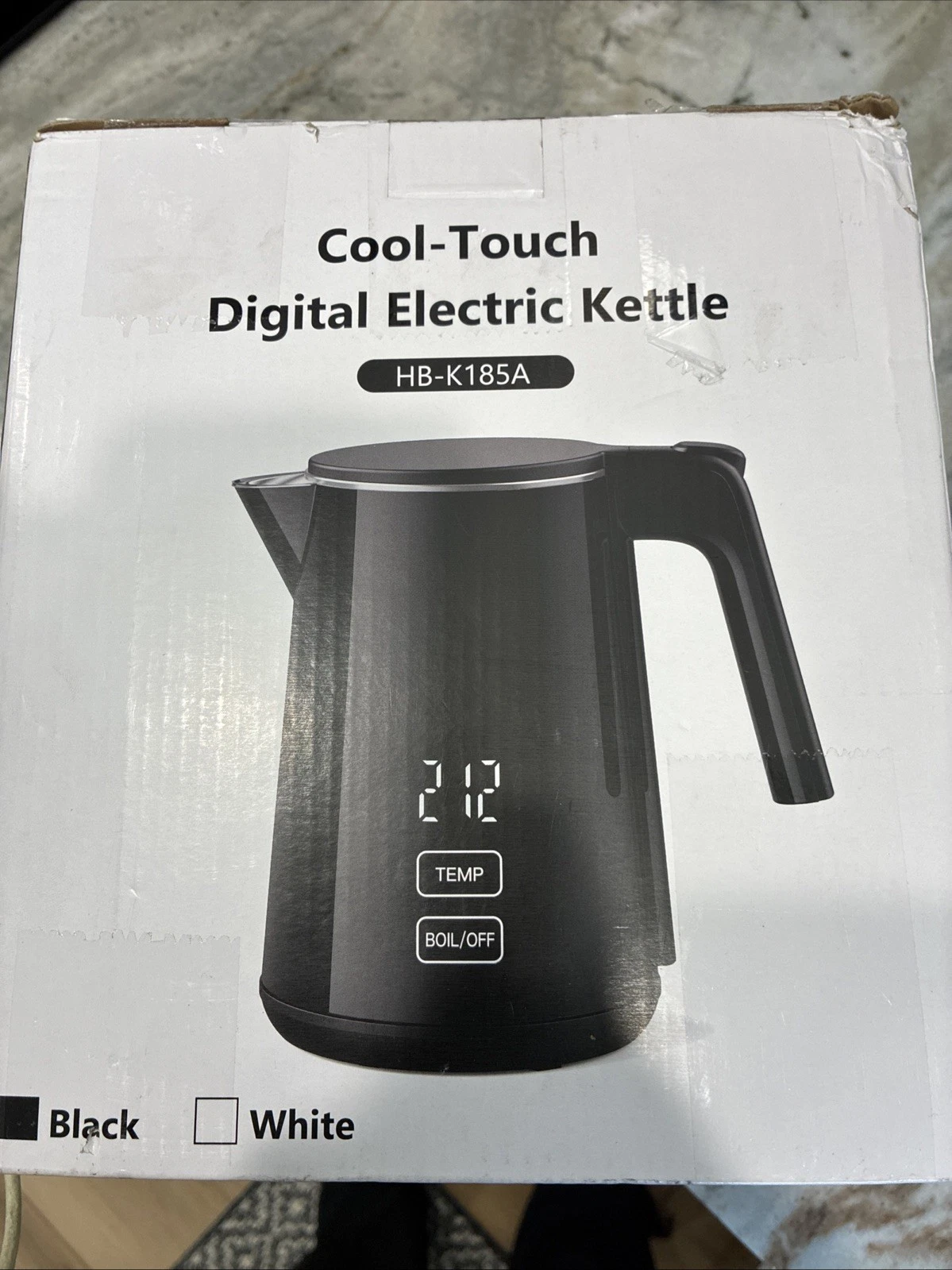 Digital Electric Kettle Cool Touch 1L
Opens in a new window or tab