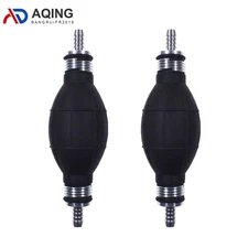 2Pcs Hand Fuel Primer Pump 8mm 5/16 9001-089A Bulb Type Boat Fuel Diesel Pump