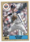 NOLAN RYAN  2022 TOPPS 1987 TOPPS 35TH ANNIVERSARY CARD #T87-94
