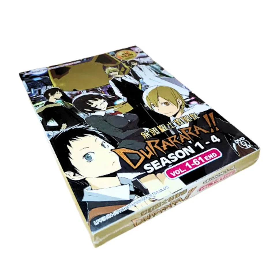Durarara!! Season 1~4 Complete Anime DVD (English Dubbed) All Region FREE SHIP - Image 4 of 4