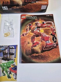 NO LEGO!! Empty BOX ONLY Retired Lego 7314 Life On Mars Display Manual Vintage