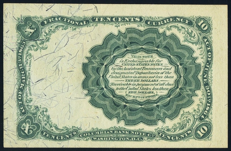 FR 1265 - 10c FIFTH ISSUE - LONG THIN KEY RED SEAL - PCGS 66 PPQ - EX: ELIASBERG - Image 4 of 4