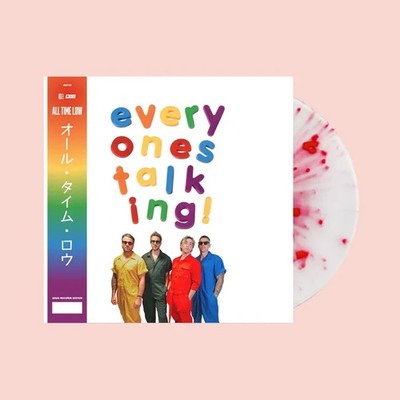 All Time Low - Everyone's Talking - Signed Assai Obi Edition White / Red Colour