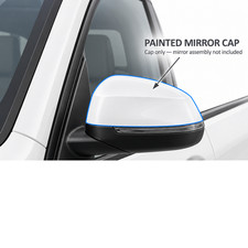Genuine BMW X3 G01 X4 G02 X5 G05 X6 G06 X7 G07 White Wing Mirror Caps Pair