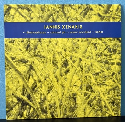 IANNIS XENAKIS Early Works: Diamorphoses / Concrete PH / Orient Occident +1 (LP)