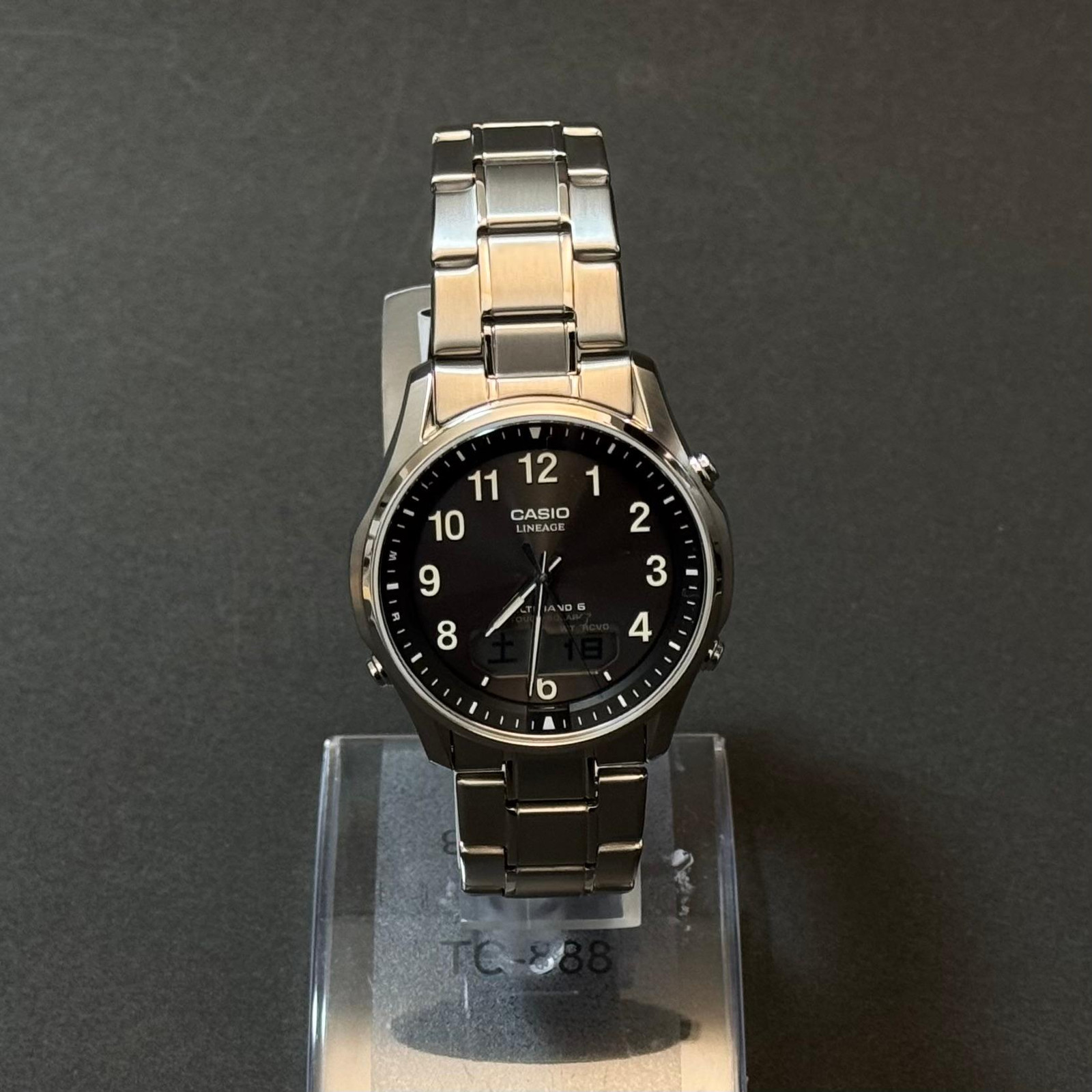 CASIO LINEAGE LCW-M100TSE-1A2JF Tough Solar Atomic Radio Watch Titanium