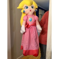 Giant Princess Peach Plush Nintendo Super Mario Stuffed Toy Big 36"