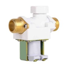 High Flow 3/4" 12V Plastic Electric Solenoid Valve Normally Closed for Water