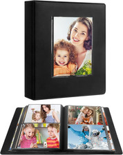 272 Pockets 5X7 Photo Album, Holds 272 Photos, Extra Large Capacity Leather Cove