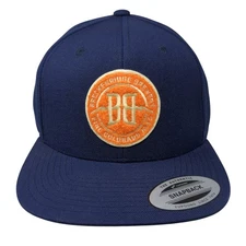 Breckenridge Brewery Snapback Cap Blue One Size Embroidered The Classics Yupoong
