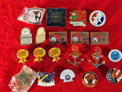 Elks Lodge #2011 Chula Vista California BPOE B.P.O.E. Lot of 20 Lapel Hat Pins