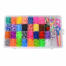 Juego de cintas de telar DIY kit de cintas de telar colorido para el hogar, en movimiento, niños,