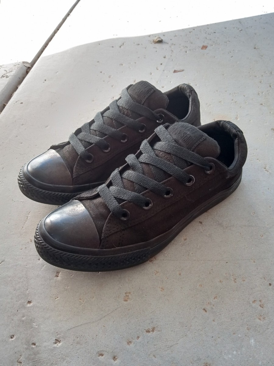 Size Converse Chuck Taylor All Star Low Top Black 647725F