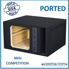 Single Ported Reinforced Subwoofer Box Enclosure For Kicker L7Q Solo-Baric