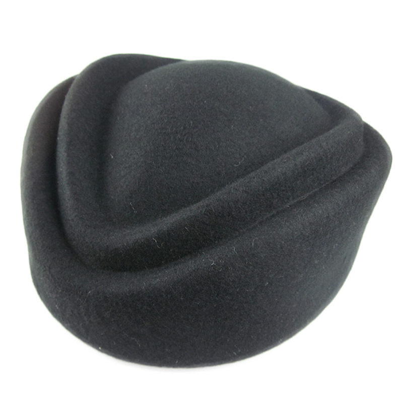 Lawliet A049 Fascinator Basis Aus Wolle – Für Hutmacher, Air Hostess, Millinery, Ø Ca. 56 Cm